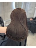 透明感ラベンダーグレージュ