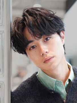 フィフスパーク(fifth PARK) 初めてのパーマでも◎韓国風ラフな質感が人気のシャドウパーマ