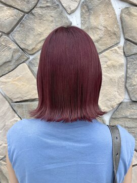 ヘアデザイン シャンボール(HAIR DESIGN chambord) チェリーピンク