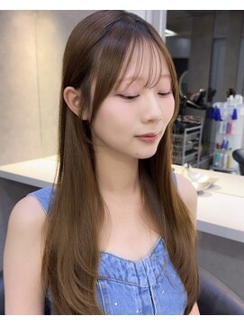 ロンドアヴァントゥス 池袋(Lond aventus) 韓国レイヤー/韓国風/ボブ/髪質改善/黒髪/ブリーチなし〔池袋〕
