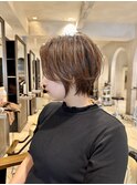 丸みショートボブ