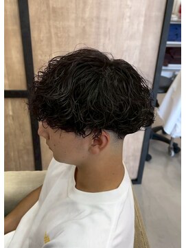 メンズギフト(men's GIFT) メンズツイストスパイラルマッシュツーブロック刈り上げ