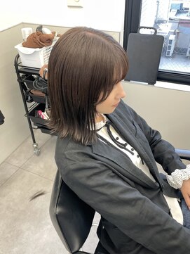 ゴウトゥデイシェアサロン 町田店(GO TODAY SHAiRE SALON) 透明感アッシュブラウンカラー♪