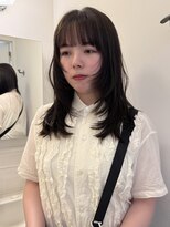 ユー(yew)&nbsp;ミディアムレイヤーカット/ウルフレイヤーカット/顔まわりカット