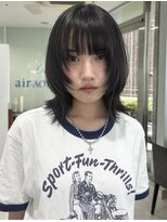 エアー 青山(AIR) 大人可愛い20代30代40代50代☆レイヤーボブ_ボブウルフ_大人ボブ