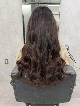 クラン 岡本(Chlan) 艶カラー　ボルドーブラウン