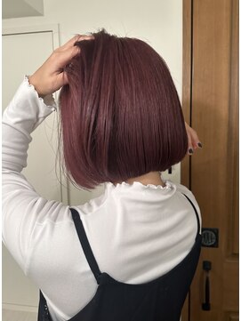 ネウィ 梅田(newi) 葡萄カラー × bob