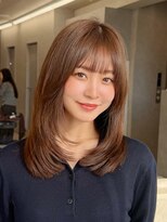 オムニス 表参道(Omnis)&nbsp;ハッシュカットミディアムレイヤーカット髪質改善トリートメント