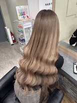 ラピス 横浜(Lapis) Hミルクティーベージュシールエクブリーチカラースーパーロング