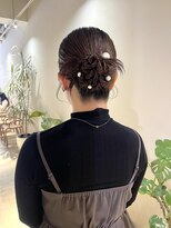 セブンベルベット(7 Velvet)&nbsp;カチモリ/結婚式ヘア／ミディアムヘアセット／KAORI　SHINJYO