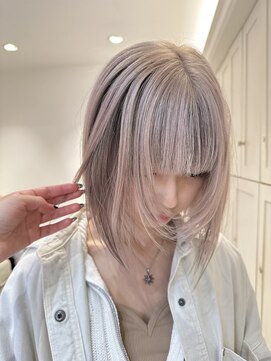 melt.tokyo【メルトトウキョウ】【4月中旬NEW OPEN(予定)】 インナーカラー/トリートメント/デザインカラー/ペールピンク