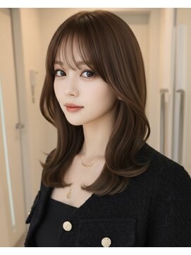 サンド 池袋 2nd(sand) オフィスレディにお勧め!可愛い顔まわりとレイヤーカット