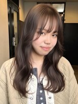 ロティー(loty)&nbsp;ブリーチなしダブルカラー ラベンダーブラウン レイヤーカット