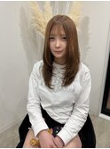 ミルクティーブラウン×レイヤー