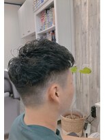 アイビーリーフ ヘアーアンドスパ(ivy leaf hair&spa) ナチュラルなマッシュ刈り上げスタイル