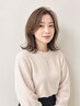 【根元を整えてキレイ続く】カット+リタッチカラー 8250円