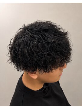 カシュカシュ(cache cache) メンズ大人気！ツイストスパイラルパーマ