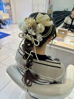 アッシュ たまプラーザ店(Ash)&nbsp;成人式☆ポニーアレンジ