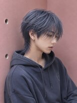 パーク バイ グラッジ 池袋(Park by GLADGE)&nbsp;ブルーシルバー/メンズミディアム