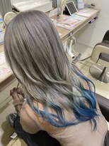 アッシュ さがみ野店(Ash) グレー×ブルー