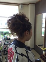 ローシュヘアー(Rosh hair) 御囃子系アップ