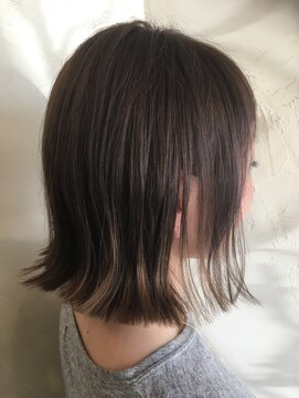シェア(SHARE hair make works) 【SHARE】★お客様スナップ★切りっぱなしボブ