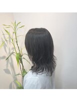 ヘアーアンドメイク ヒューラ 立川店(HAIR&MAKE hurra)&nbsp;ミディアムロングナチュラルパーマ