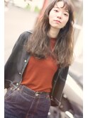 くせ毛が得意な美容室　癖を活かしたロングウェーブ２