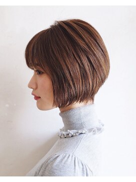 セラ ヘアデザイン(SELAh) 【SELAh/セラ】大人の為の奥行きエアリーショート・笠寺