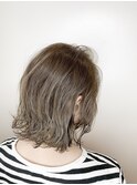 脱白髪染めシークレットハイライト