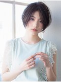 【AFLOAT 晃輔】20代30代大人かわいい 小顔ひし形ショートボブ