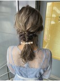 オシャレ編みおろしhairset !!