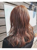 春色オレンジベージュ