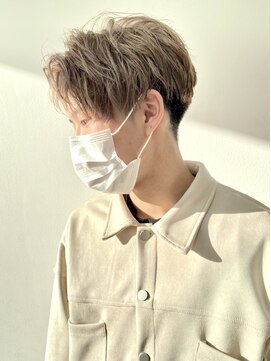 フォーク FOLK 【FOLK】メンズスタイル・ブリーチマッシュショート♪