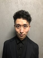 ヒロギンザ 浜松町店(HIRO GINZA)&nbsp;かき上げヘアスパイラル<メンズ/理容室/ヒロ銀座/浜松町>