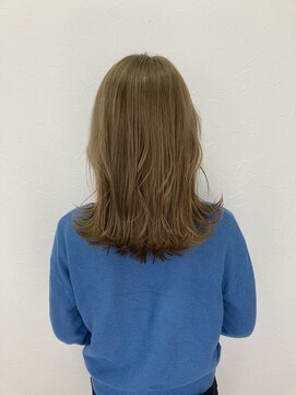 シエル 立川店(CIEL) 【CIEL 佐藤】ダブルカラー　ベージュ