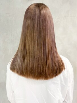 アイティーバイアルバム 藤沢店(IT by ALBUM) 暖色ベージュ_メルティカラーくびれヘアビタミンカラー_ba354231