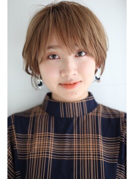 アッシュ 池袋店(Ash) ピアスが似合うひし形ショート　　＃池袋駅