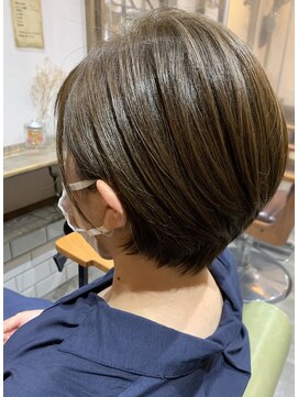 ヘアーデザイン ジュモク(Hair Design Jumoku) アッシュグレーショート！