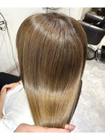 ハートライン(hair bridal Heart Line)&nbsp;酸性ストレート　カラー