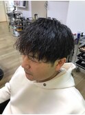 波打ちパーマ