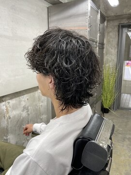 ロンド ローガン 名駅(Lond LOGAN) 波巻きパーマ　名古屋　メンズ　名駅　眉毛