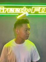 グリーディーフォックス 三軒茶屋(GreedyFOX)&nbsp;波巻き/マッシュパーマ/ウルフ/ハイライト<理容室>三軒茶屋