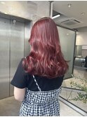 【lilley 高田彩乃】韓国ヘア☆チェリーレッド(福岡/天神)