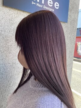 スリーヘアーデザインズ(Three Hair Designs) バイオレットカラー