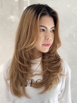 シエロビューティー(CIELO beauty) ハイライトカラーミルクティーベージュケアブリーチダブルカラー