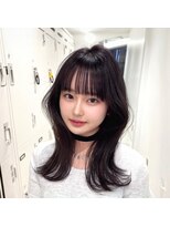 ブラウン(Brown) 韓国風ブラックカラー