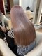 ヘアメイク アリープ(HAIR MAKE ALEAP)の写真/【カラーもブリーチも…】“ケアストレート”導入!!ダメージレスでツヤツヤのストレートを体感…*
