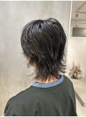 ○中性ウルフカットウルフレイヤーカットマッシュウルフ表参道