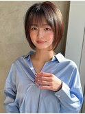 みねスタイル♪ 前下がり ひし形 ショートボブ 30代 40代 50代